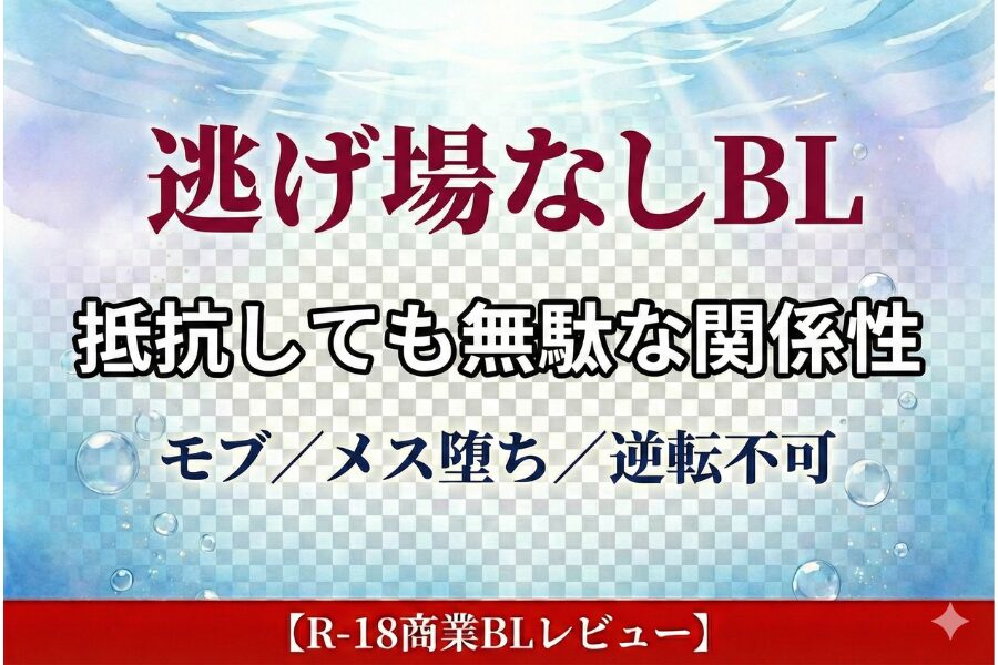 逃げ場なし BL メス堕ち モブ受け 執着攻め おすすめ